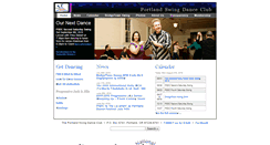 Desktop Screenshot of portlandswing.org